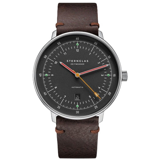 Zegarek Sternglas Hamburg Automatik - New Graphite