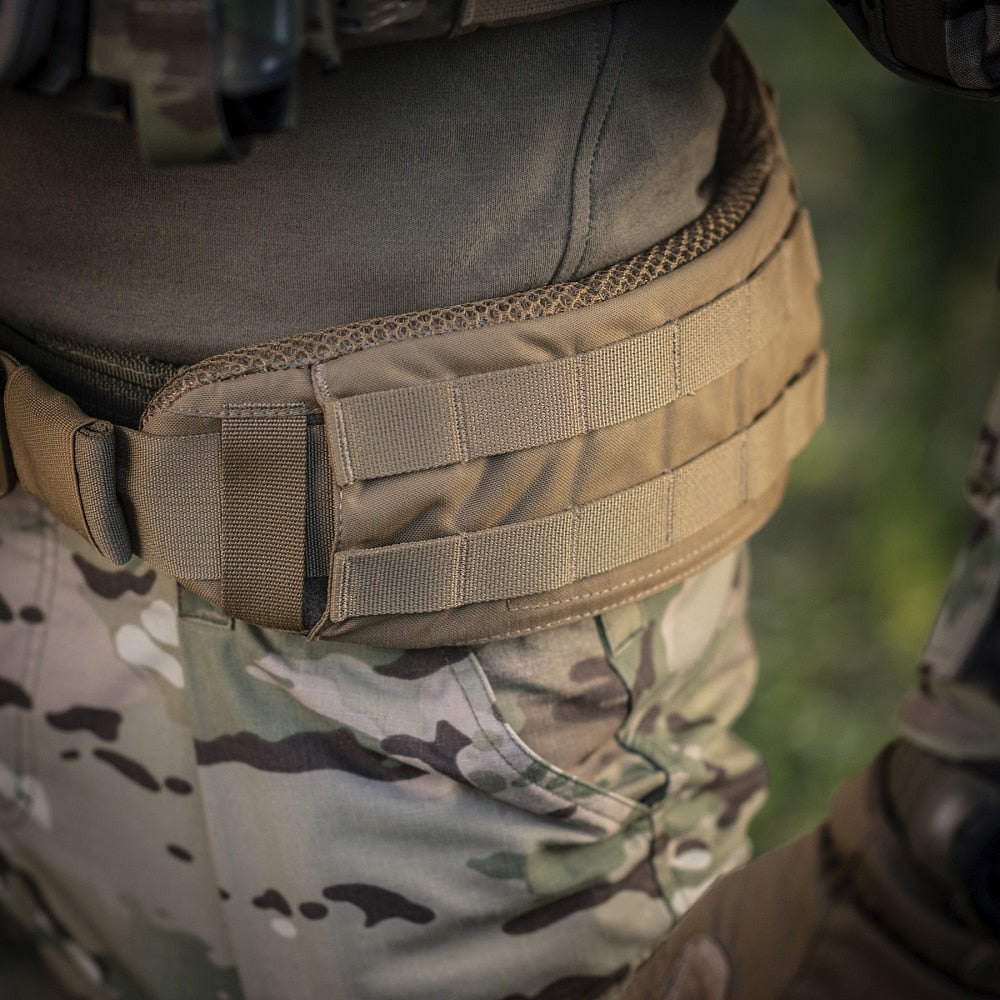 Pas taktyczny M-Tac War Belt Armor - Coyote