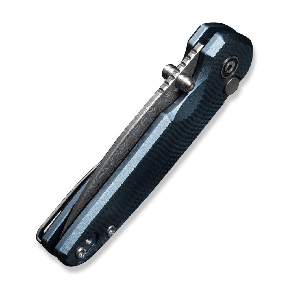 Nóż składany Civivi Mini Shakan Damascus Aluminium - Blue