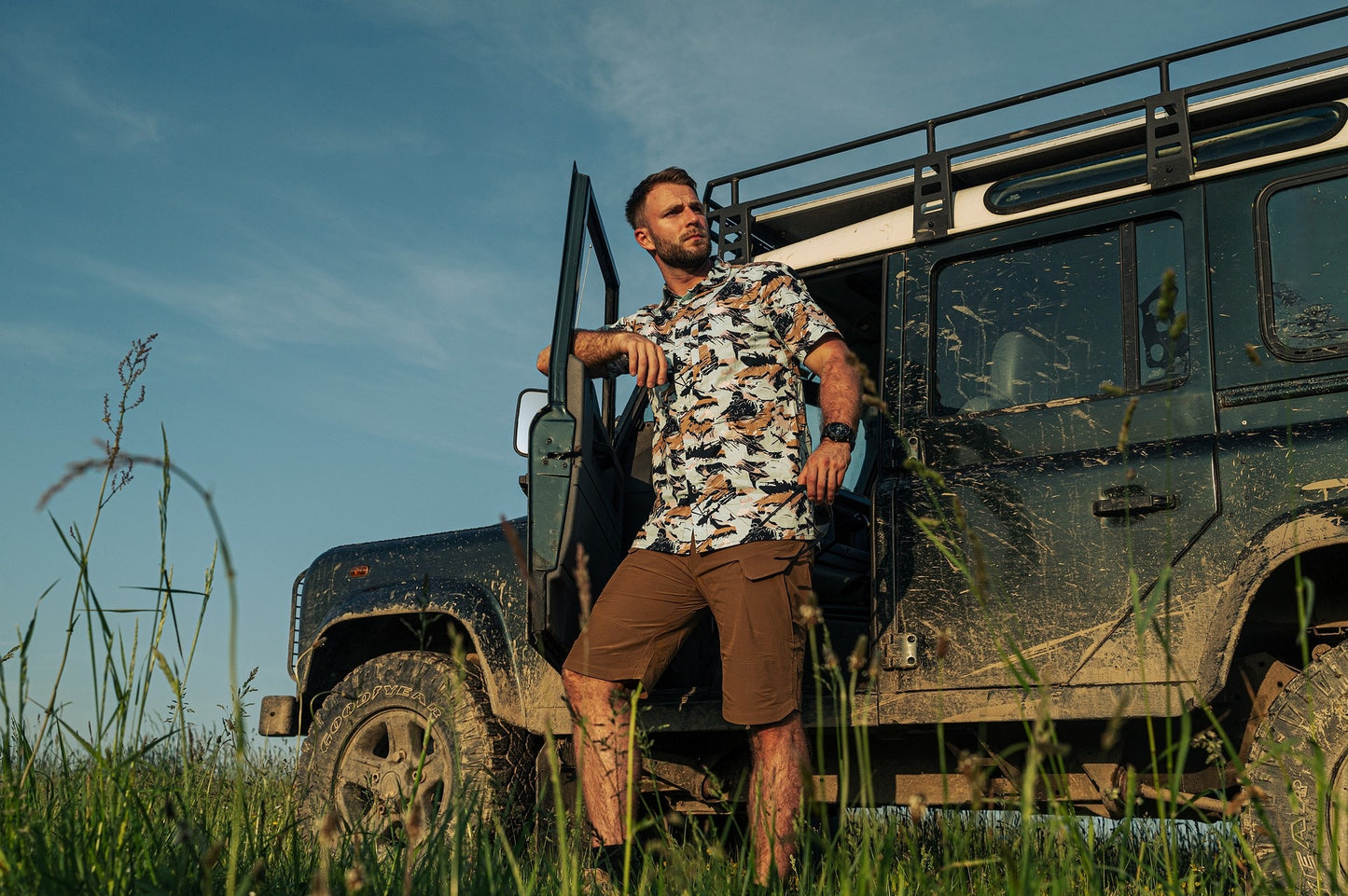 Koszula Helikon Tactical Hawaiian Short Sleeve - Pacific