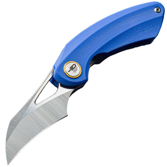 Nóż składany Bestech Knives Bihai Stonewash - Blue