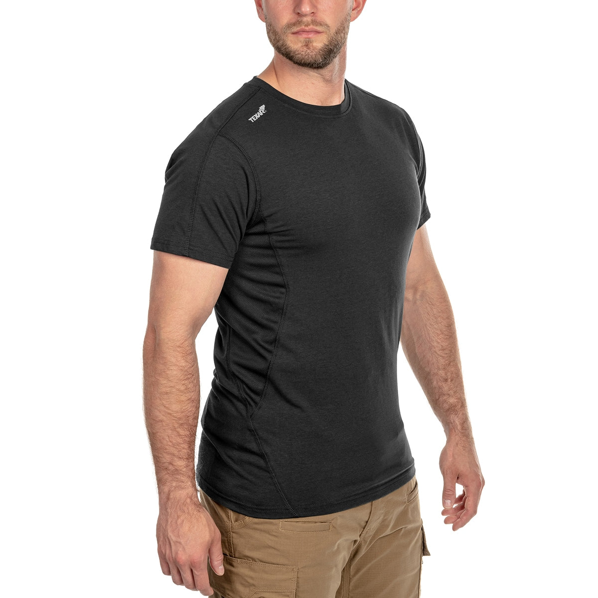 Koszulka termoaktywna Texar Base Layer Short Sleeve - Black