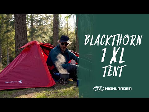 Namiot 1-osobowy Highlander Outdoor Blackthorn 1 XL - Red