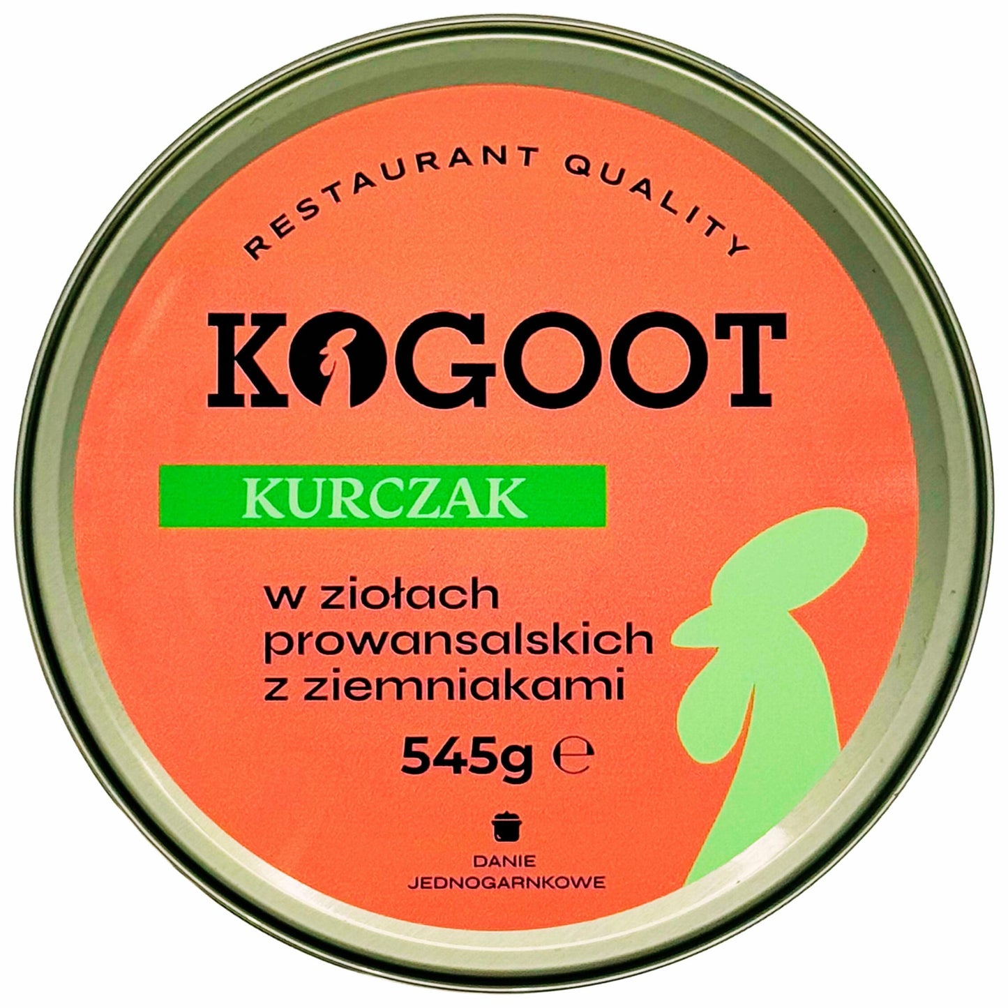 Żywność konserwowana Kogoot - Kurczak w ziołach prowansalskich z ziemniakami 545 g