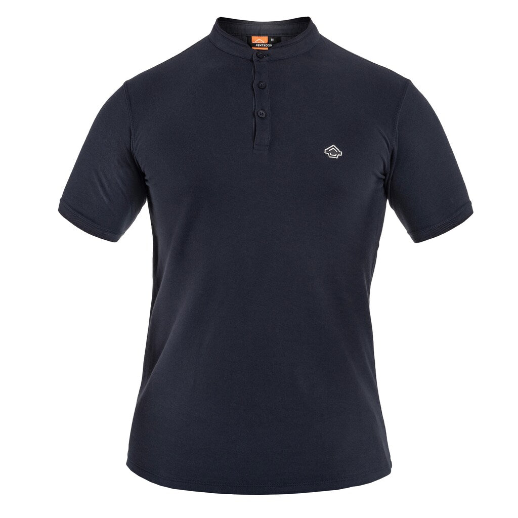 Koszulka T-Shirt Pentagon Levantes Henley - Navy Blue