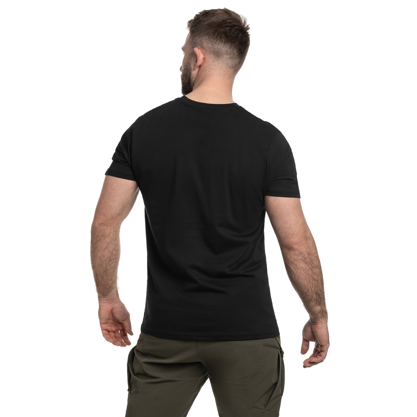 Koszulka T-Shirt Alpha Industries Lightning - Black/Poison Green