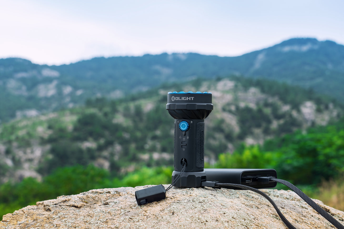 Latarka akumulatorowa Olight Marauder Mini 2 Black - 10000 lumenów, zasięg 750 m