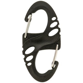 Karabińczyk M-Tac S-Hook plastikowy Black - 5 szt.