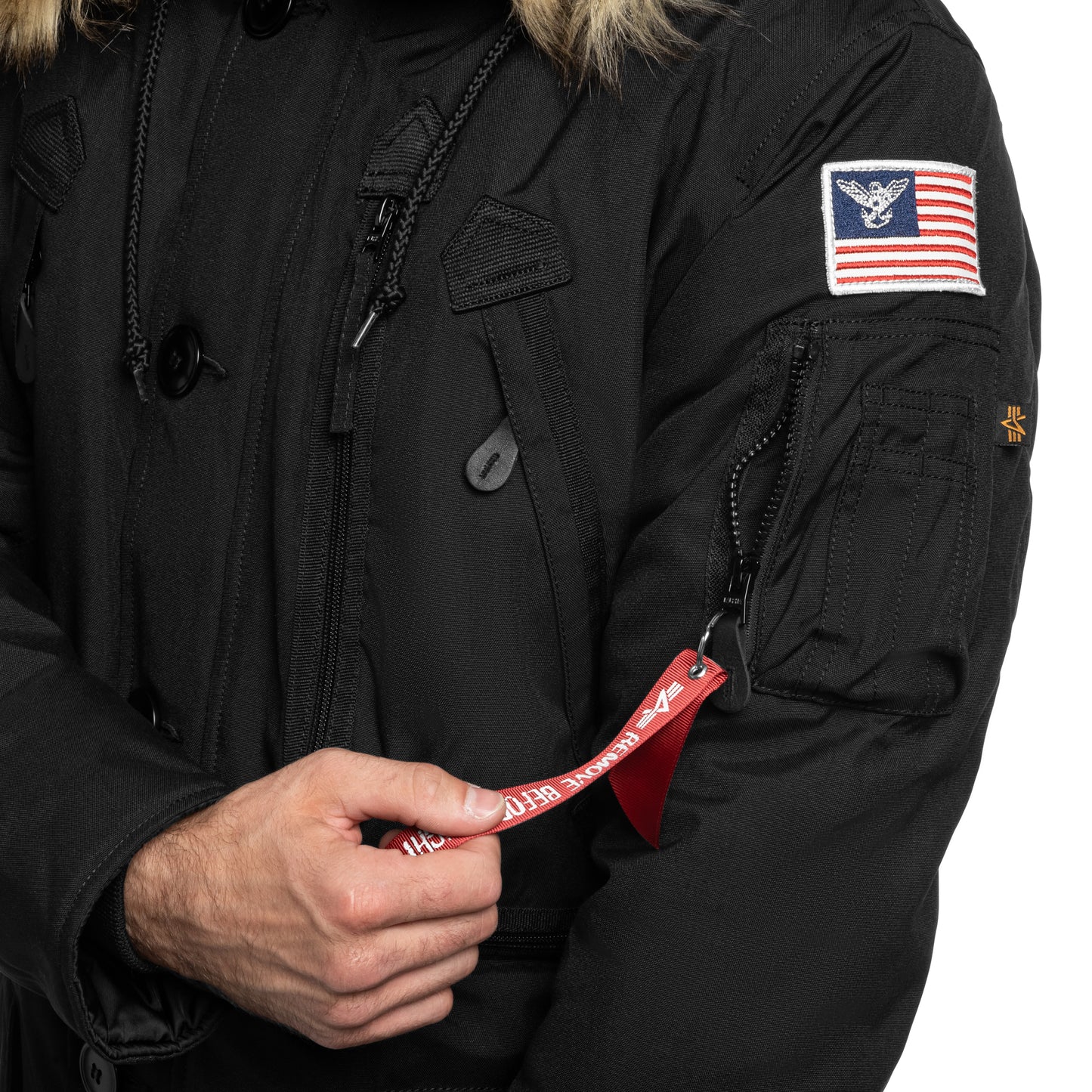 Kurtka Alpha Industries Polar Jacket - Black