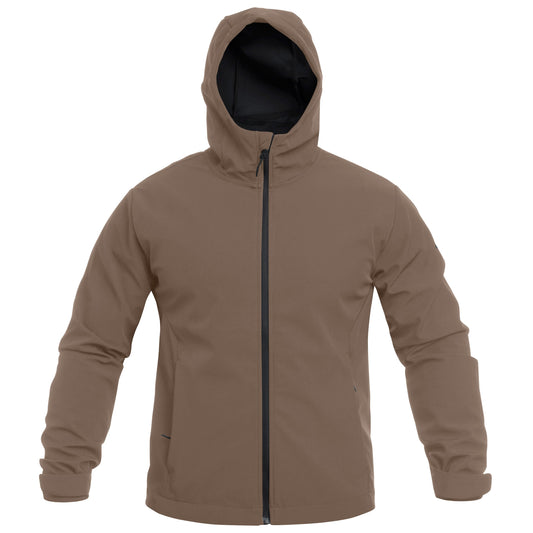Kurtka 4F Softshell M324 - Brązowa