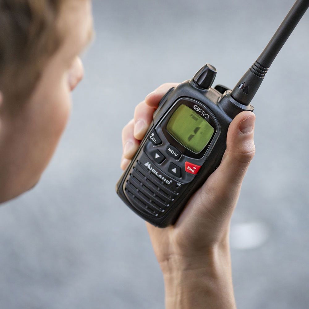 Radiotelefon Midland G9 Pro PMR - czarny