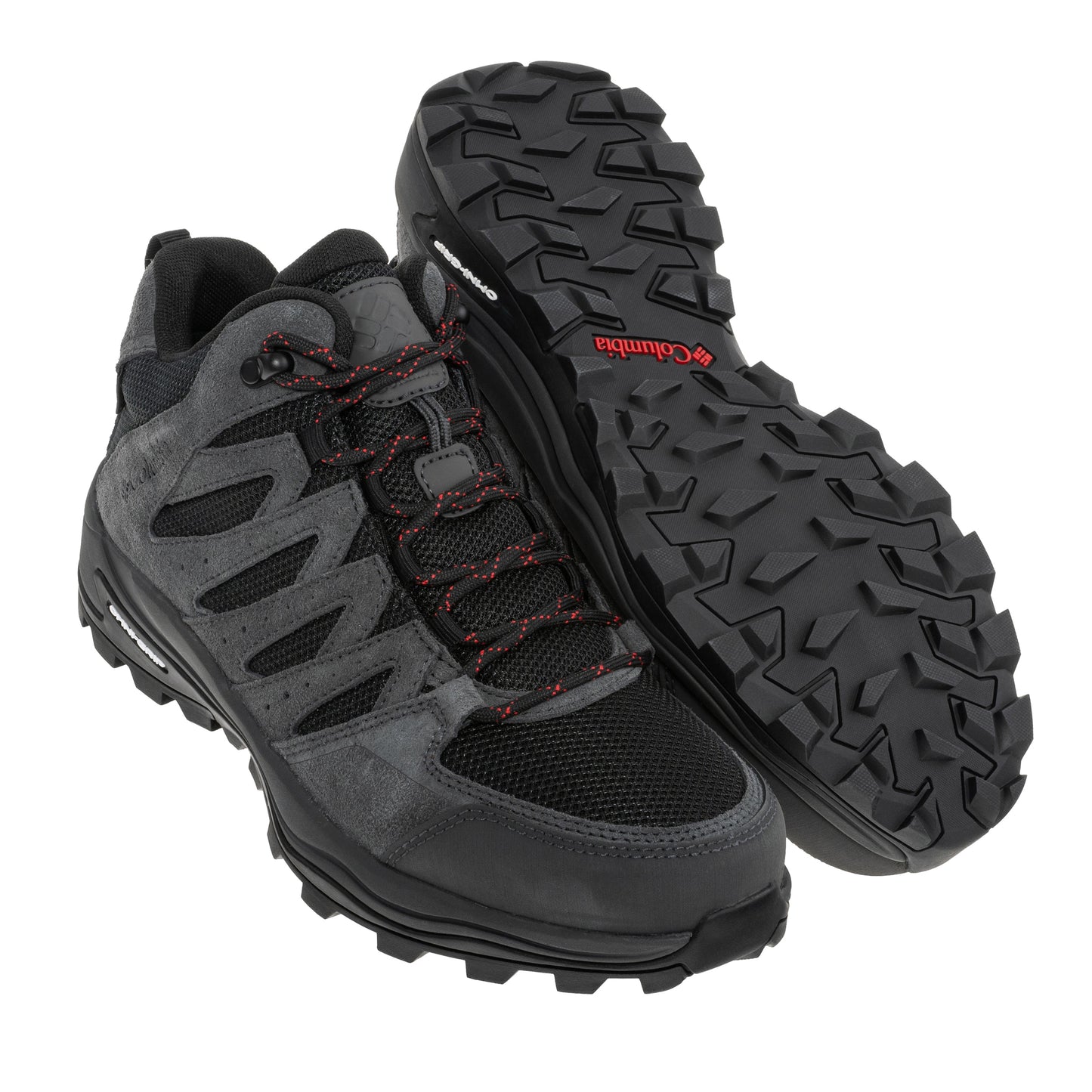 Buty Columbia Redmond IV MID Waterproof - Black/Mountain Red