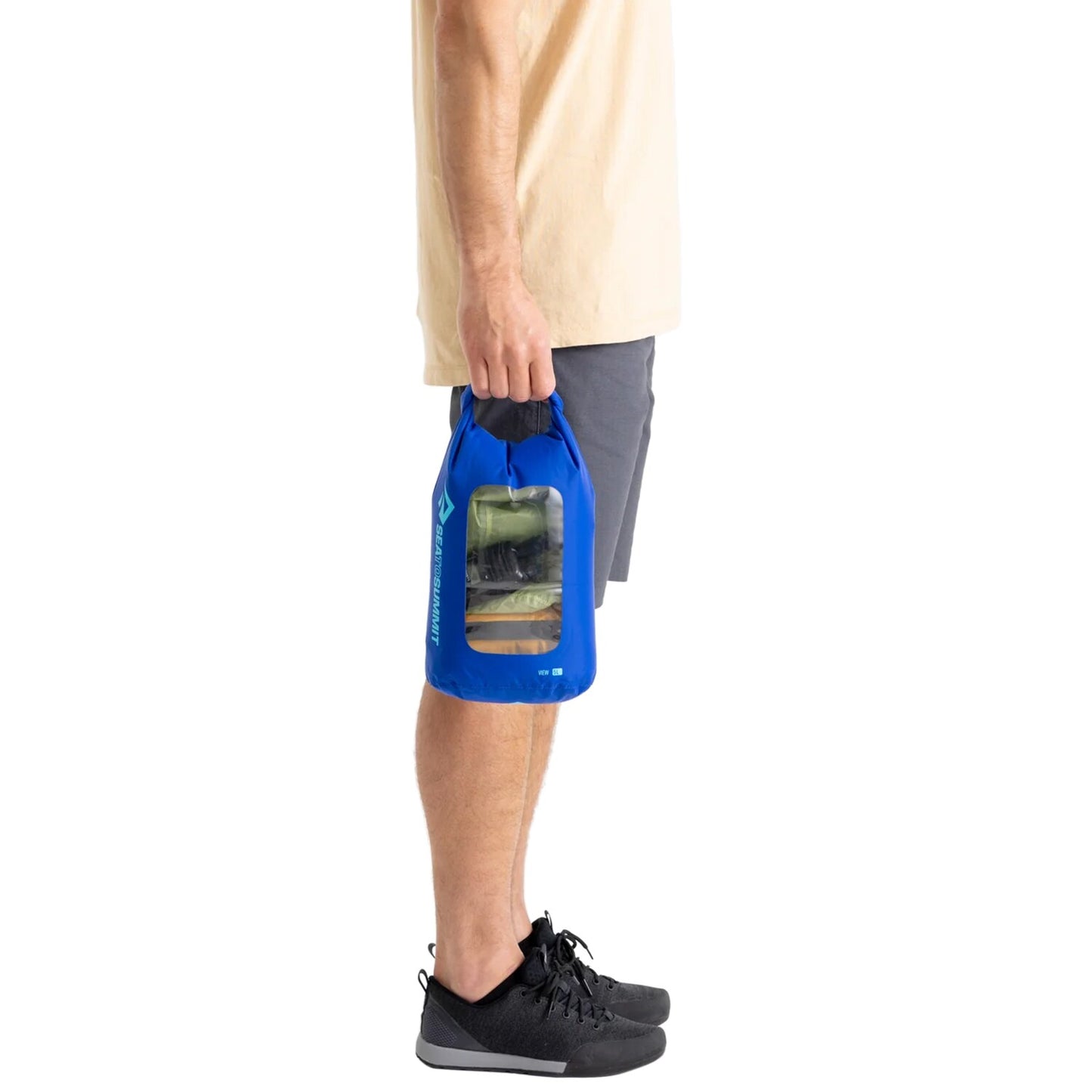 Worek wodoodporny Sea To Summit Lightweight Dry Bag View 5 l - Surf Blue