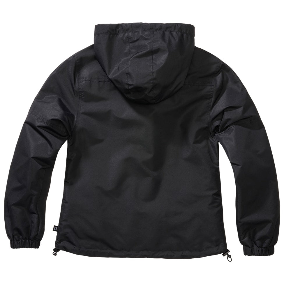 Kurtka damska Brandit Summer Windbreaker Frontzip - Black