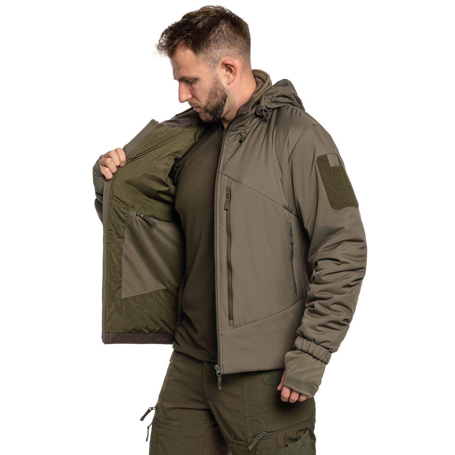 Kurtka UF PRO Delta ML Gen.3 Tactical Winter Jacket - Brown Grey