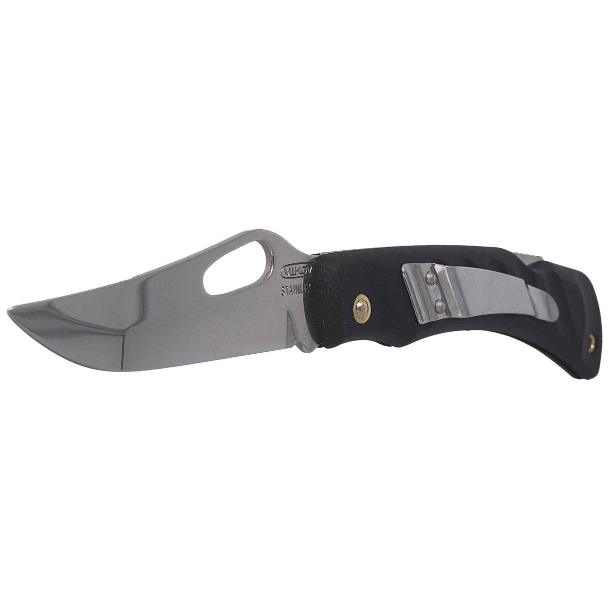 Nóż składany Mikov Crocodile Clip Point 243-NH-1/B S – z klipsem