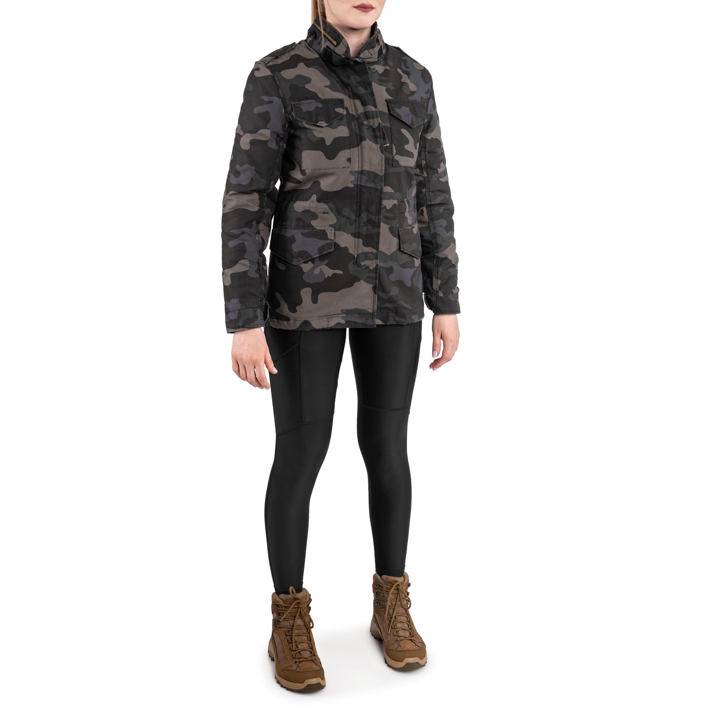 Kurtka damska Brandit M65 Standard - Dark Camo