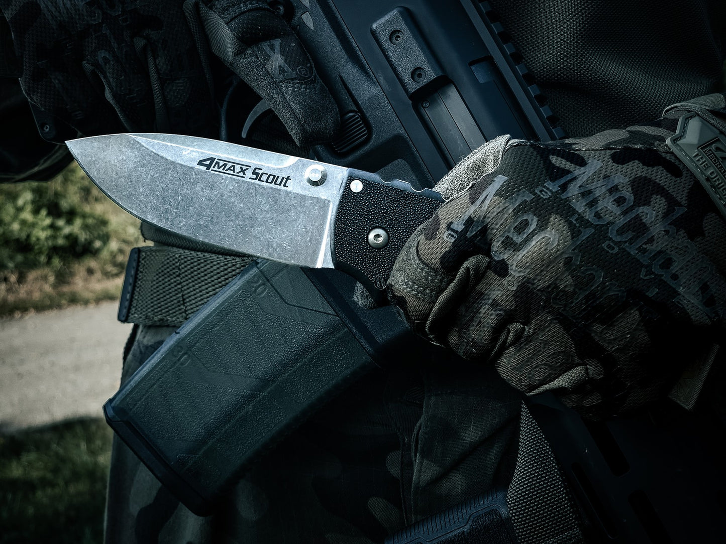 Nóż składany Cold Steel 4 Max Scout AUS-10A