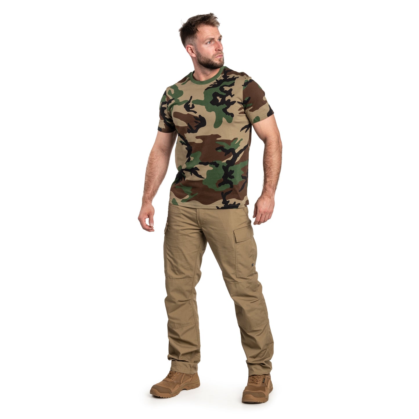 Koszulka T-shirt Helikon - US Woodland