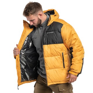 Kurtka Columbia Pike Lake II Hooded - Raw Honey/Shark