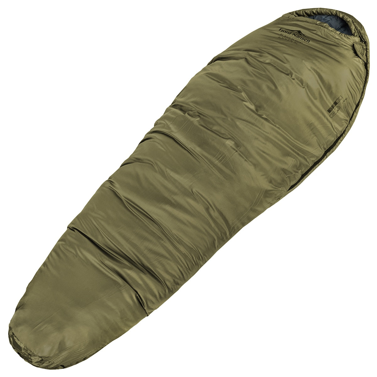 Śpiwór Fjord Nansen Kjolen XL 1400 g Olive Drab - lewy
