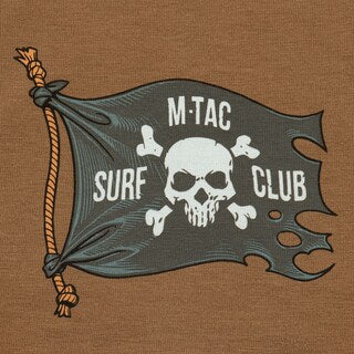 Koszulka T-shirt M-Tac Surf Club - Coyote Brown