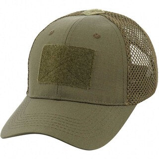 Czapka z daszkiem M-Tac Vent plus velcro Flex Rip-Stop - Dark Olive