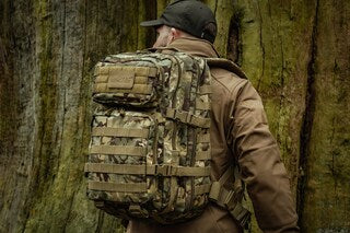 Plecak Mil-Tec Assault Pack Large 36 l - Arid MC Camo