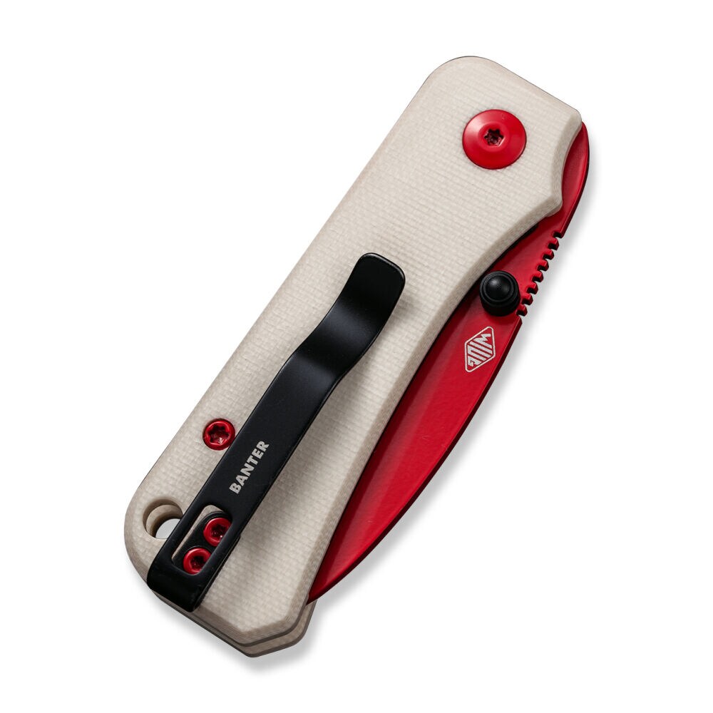 Nóż składany Civivi Baby Banter Ivory G10 - Red