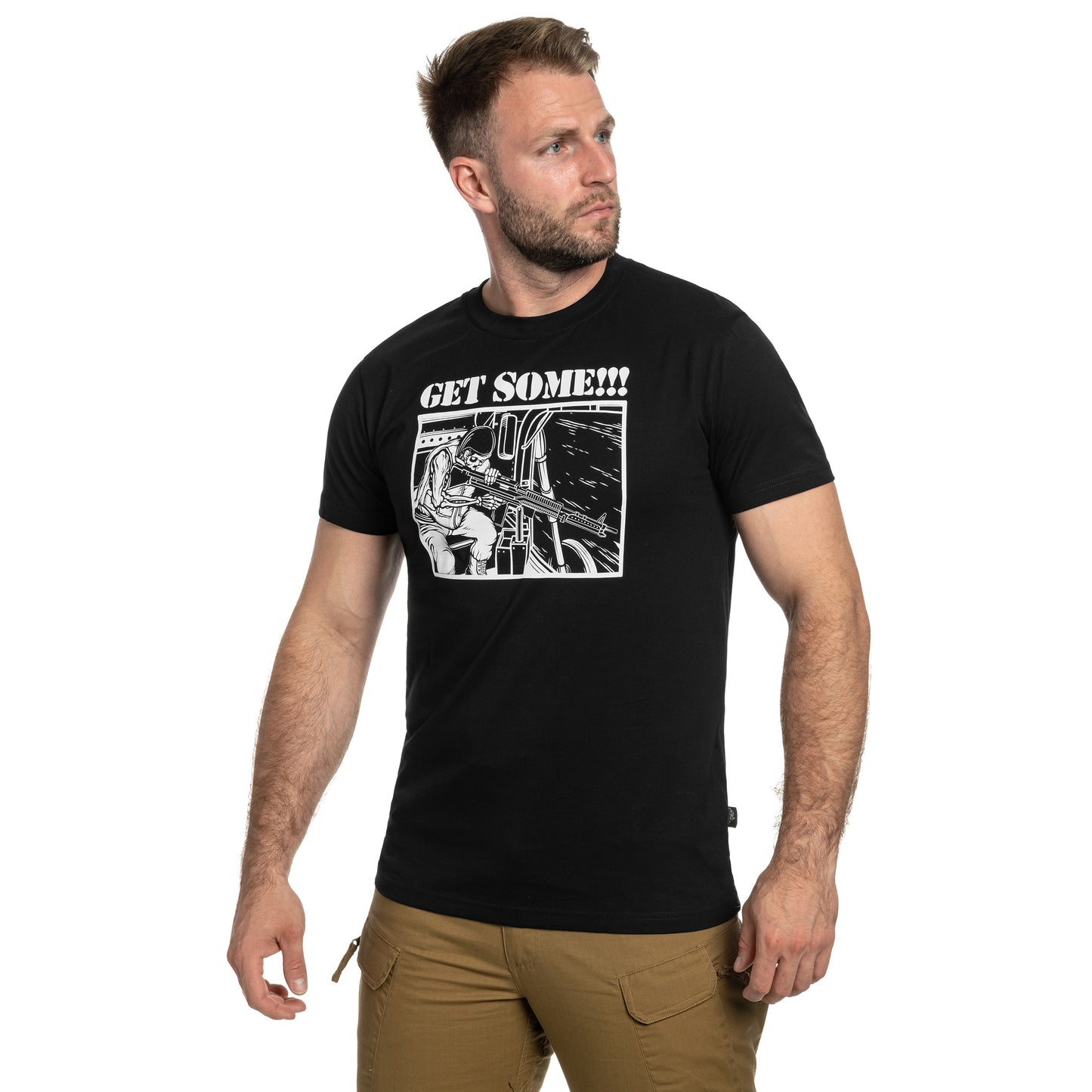 Koszulka T-Shirt Helikon Get Some! - Black