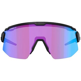 Okulary Bliz Breeze - Matt Black/Rose Violet Blue/Brown Silver