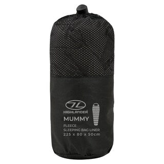 Wkładka polarowa do śpiwora Highlander Outdoor - Black