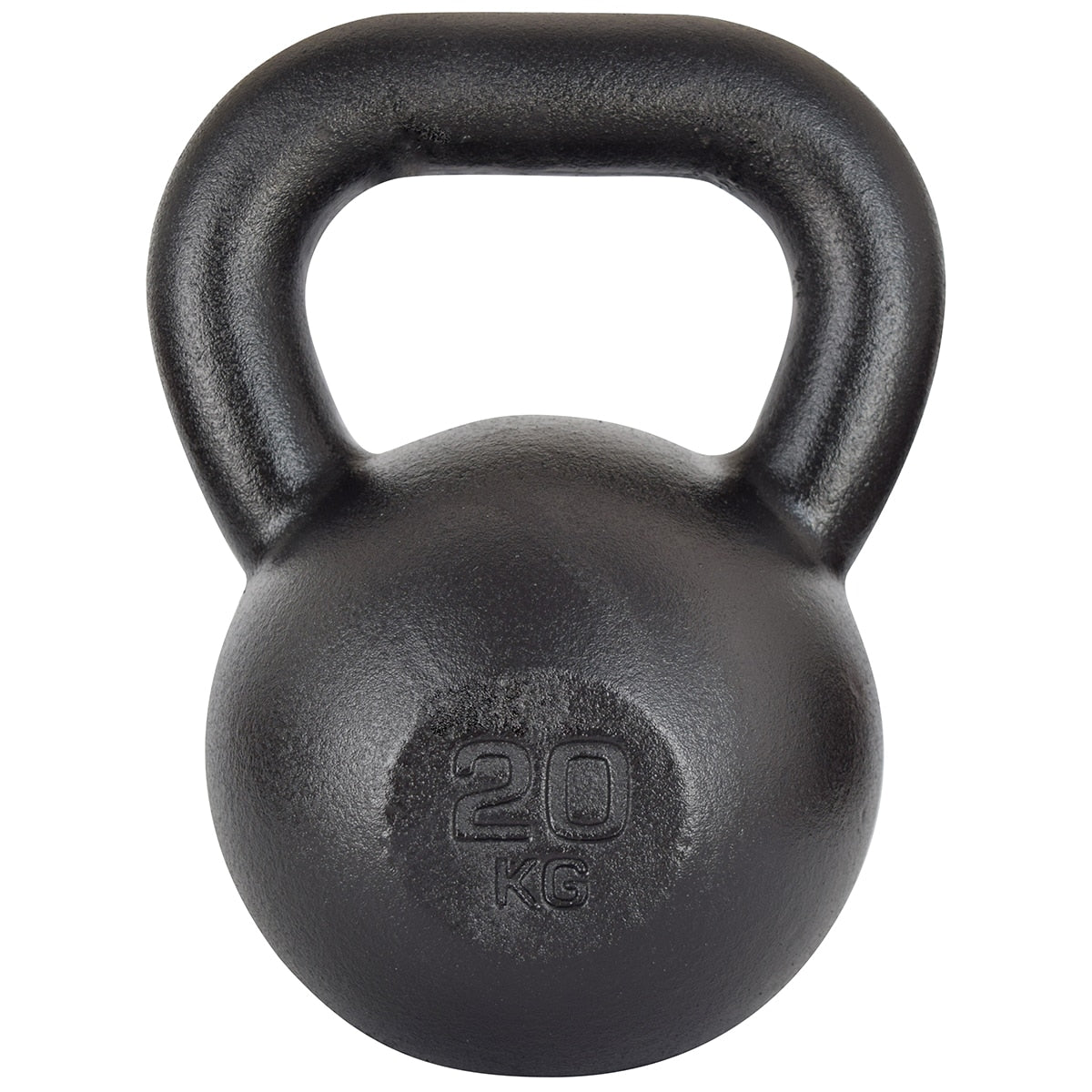 Kettlebell żeliwny Kawmet 20 kg