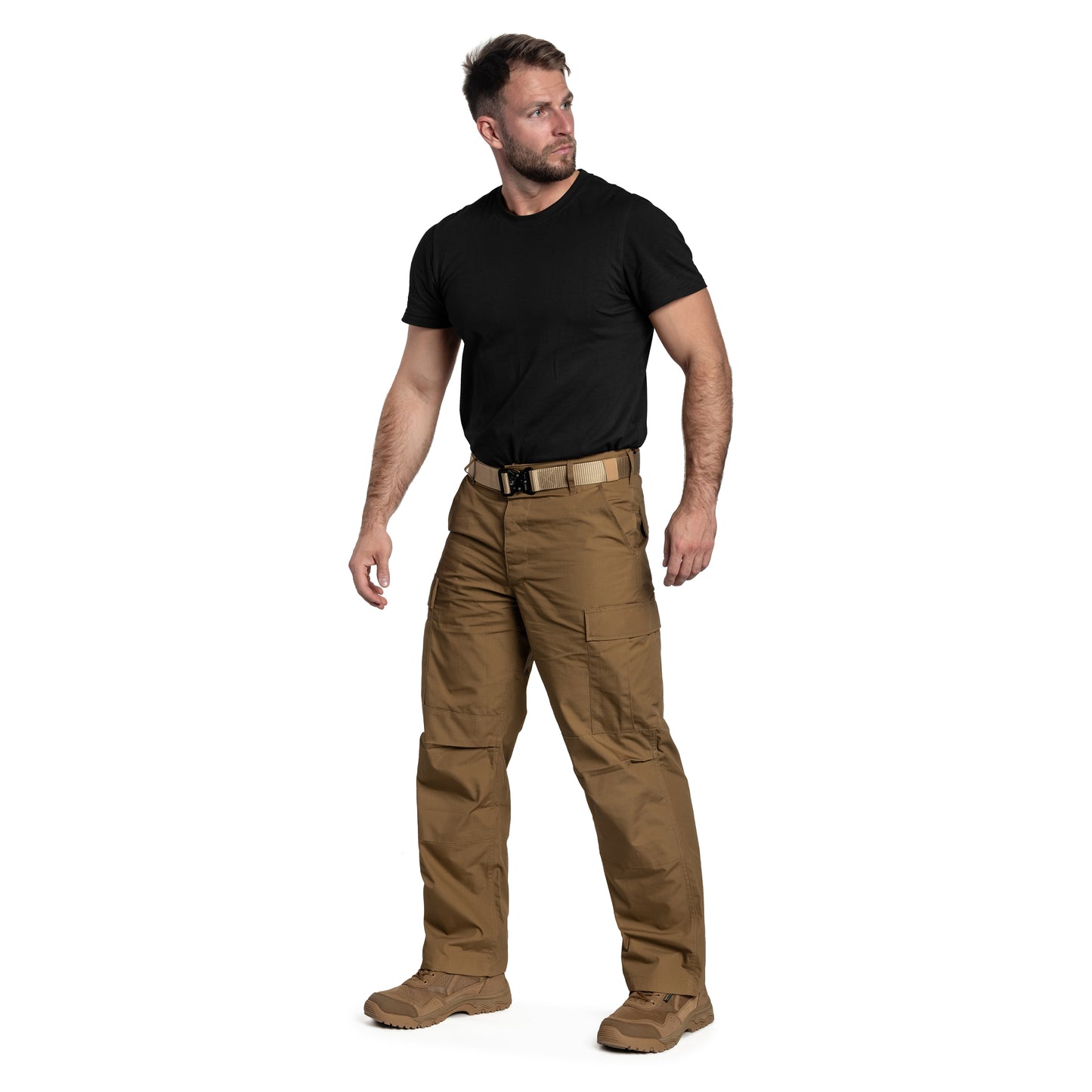 Spodnie Helikon BDU PolyCotton Rip-Stop - Coyote