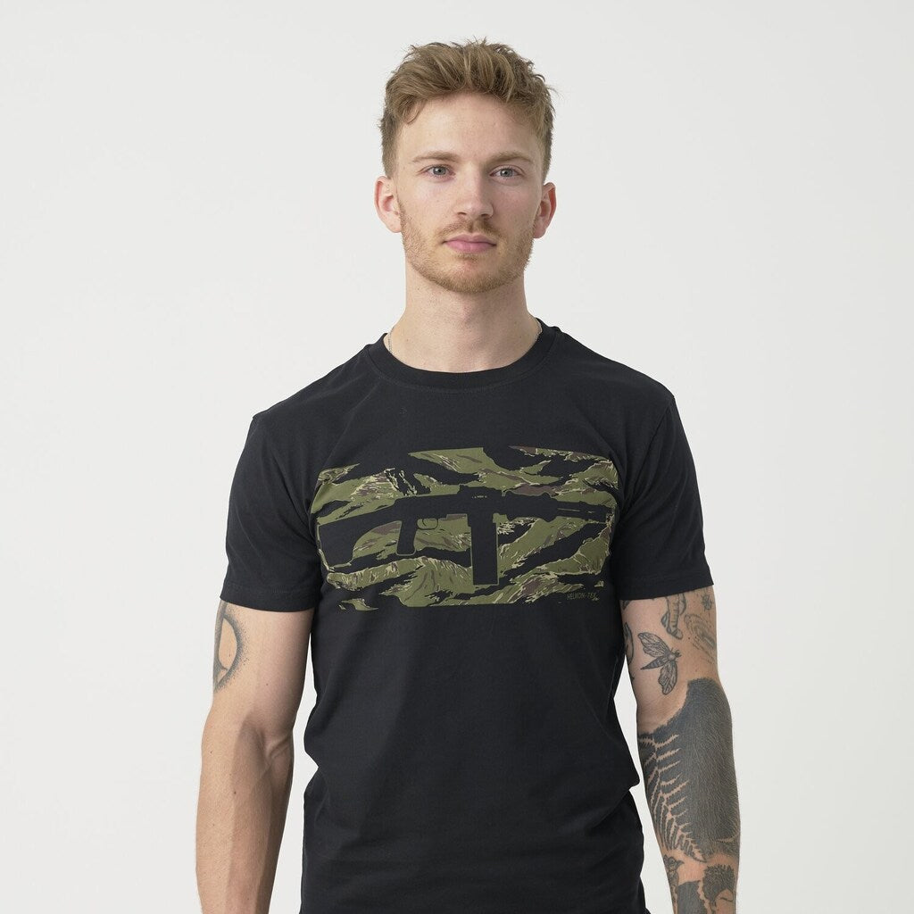 Koszulka T-Shirt Helikon RPD - Black/Tiger Stripe