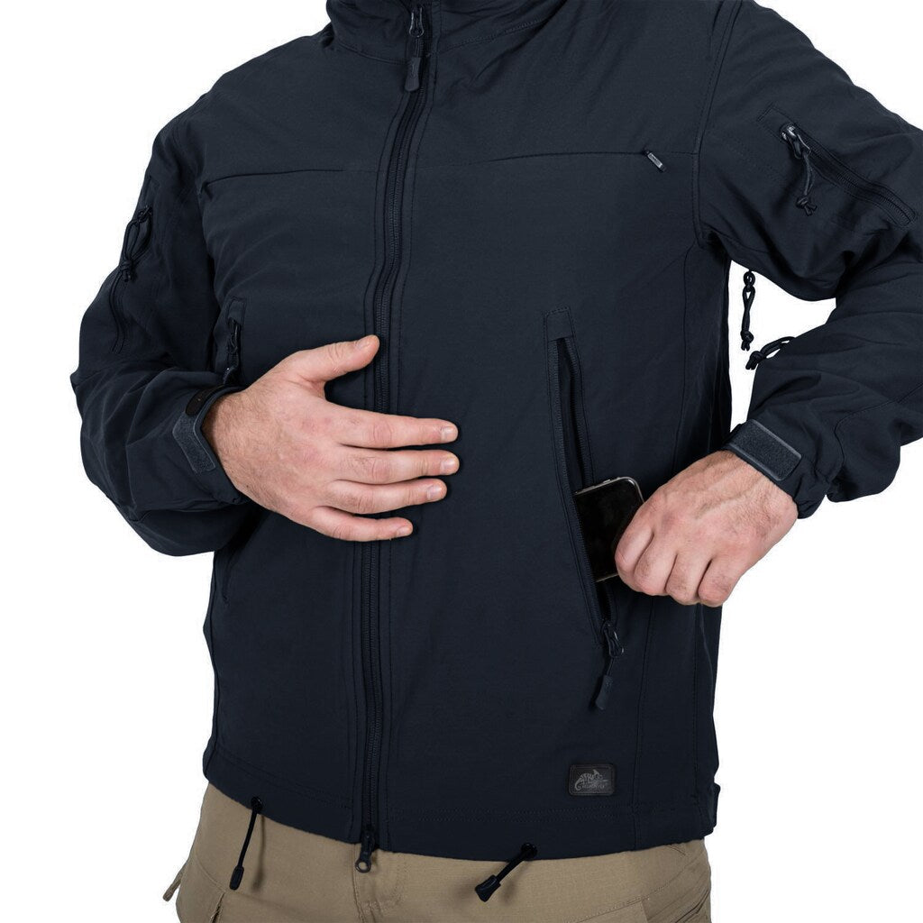 Kurtka Helikon Cougar Softshell Windblocker QSA HID - Navy Blue