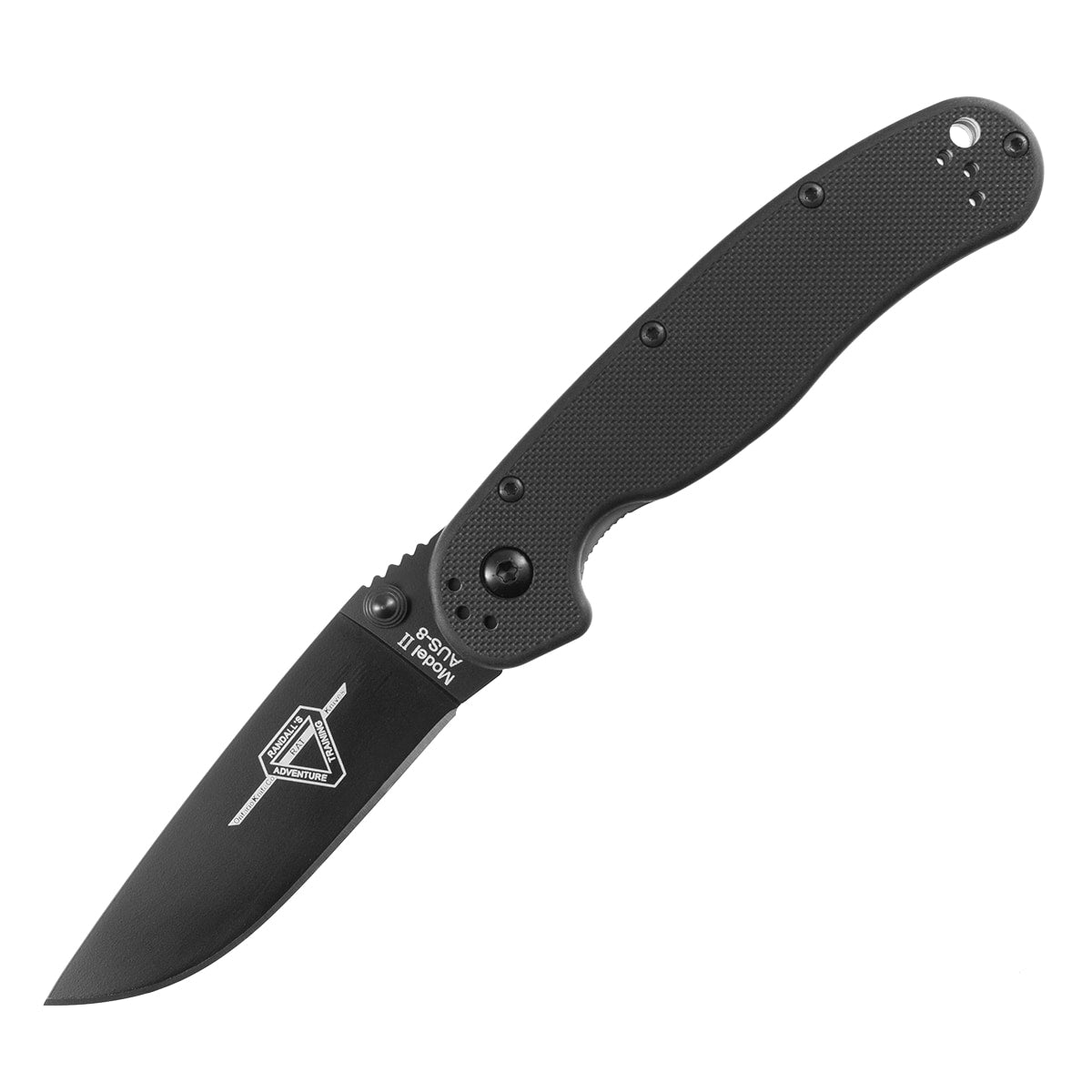 Nóż składany Ontario Rat-2 Folder AUS-8 - Black