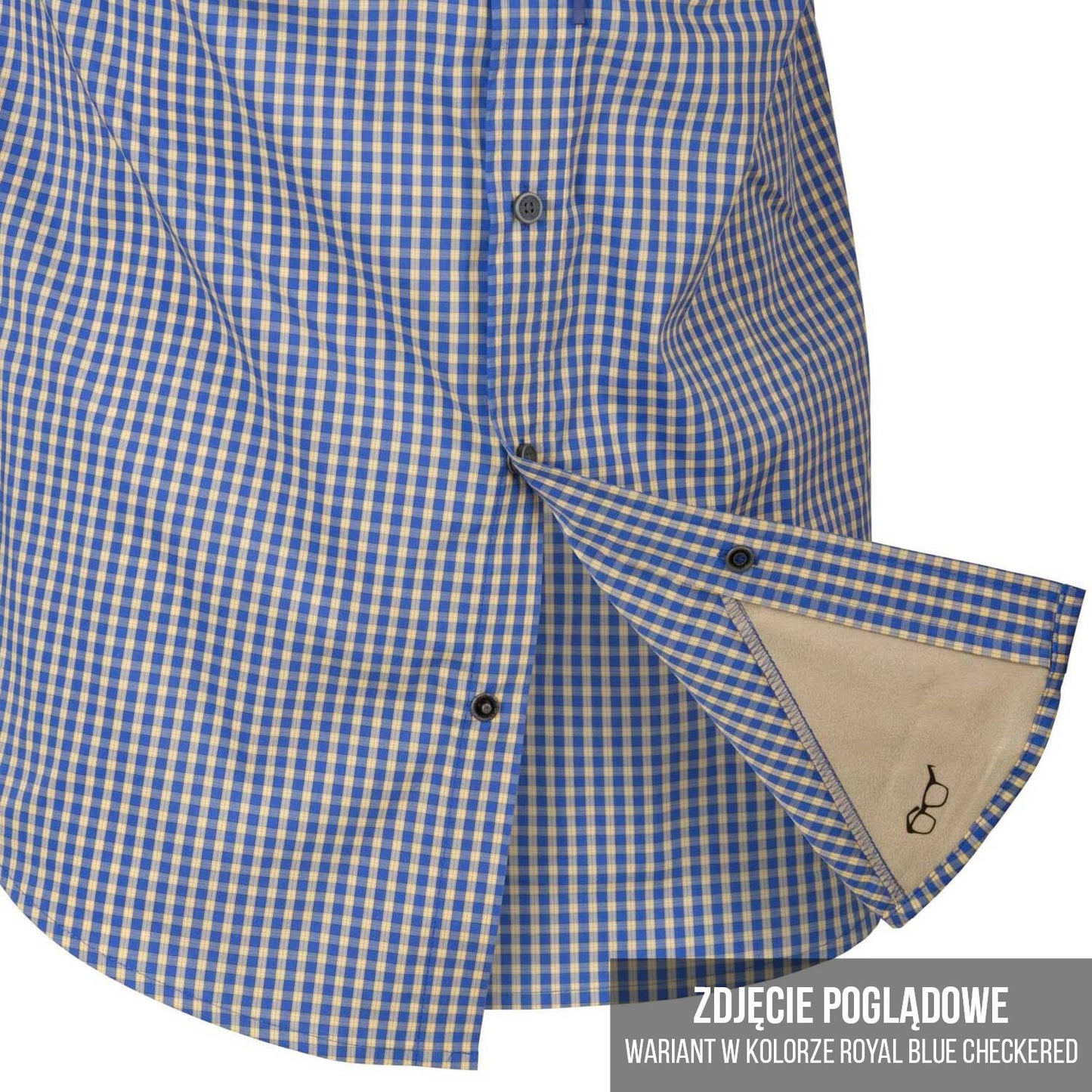 Koszula Helikon Covert Concealed Carry Short Sleeve - Dirt Red Checkered