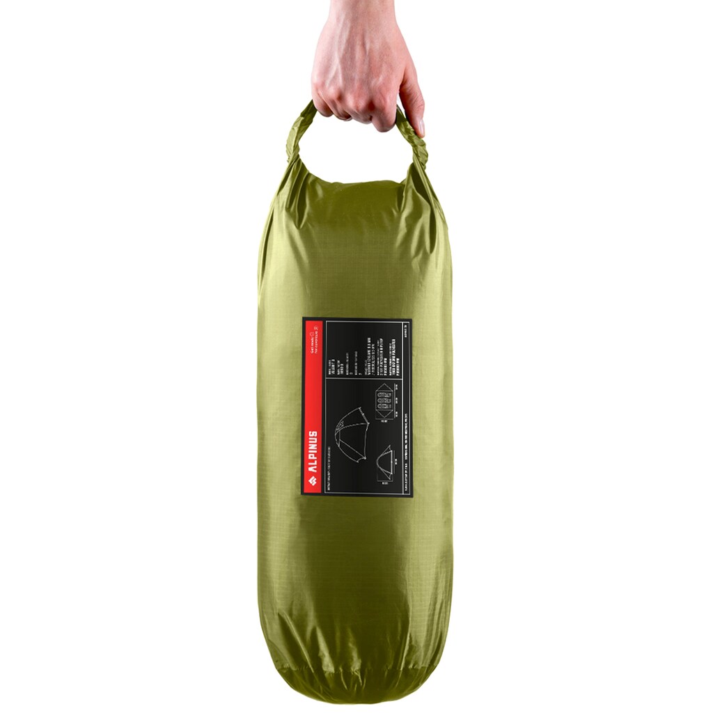 Namiot 2-osobowy Alpinus Velebit 2 ALU 4S - Green
