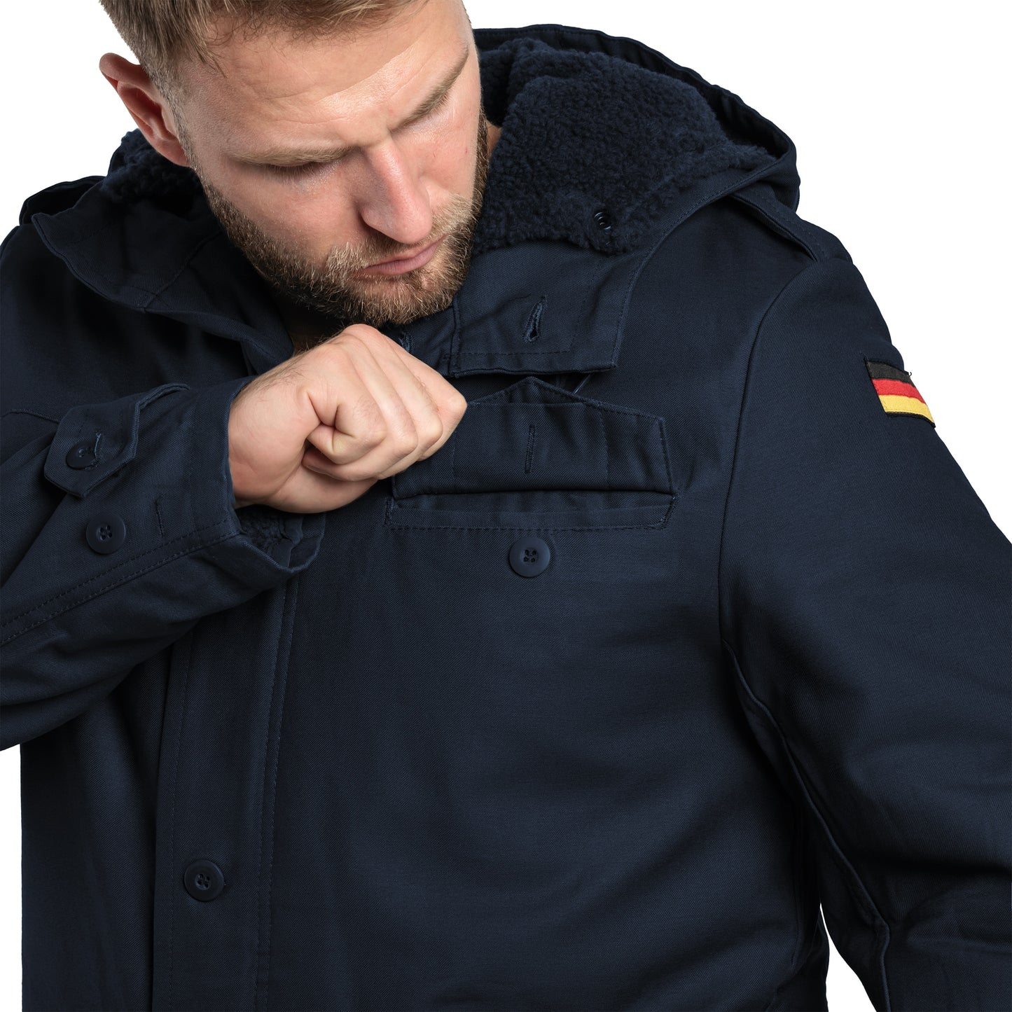 Kurtka Brandit BW Parka Flag - Navy