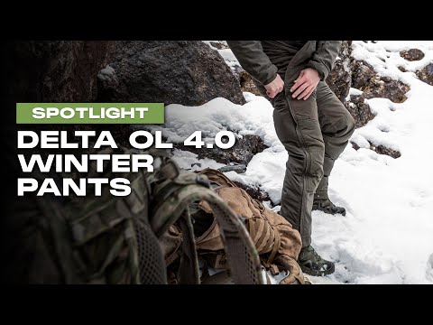 Spodnie UF PRO Delta OL 4.0 Tactical Winter - Brown Grey
