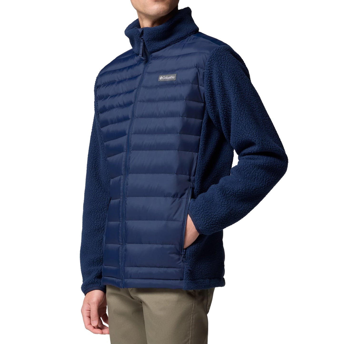 Kurtka Columbia Juniper Peak Hybrid Down Jacket - Collegiate Navy