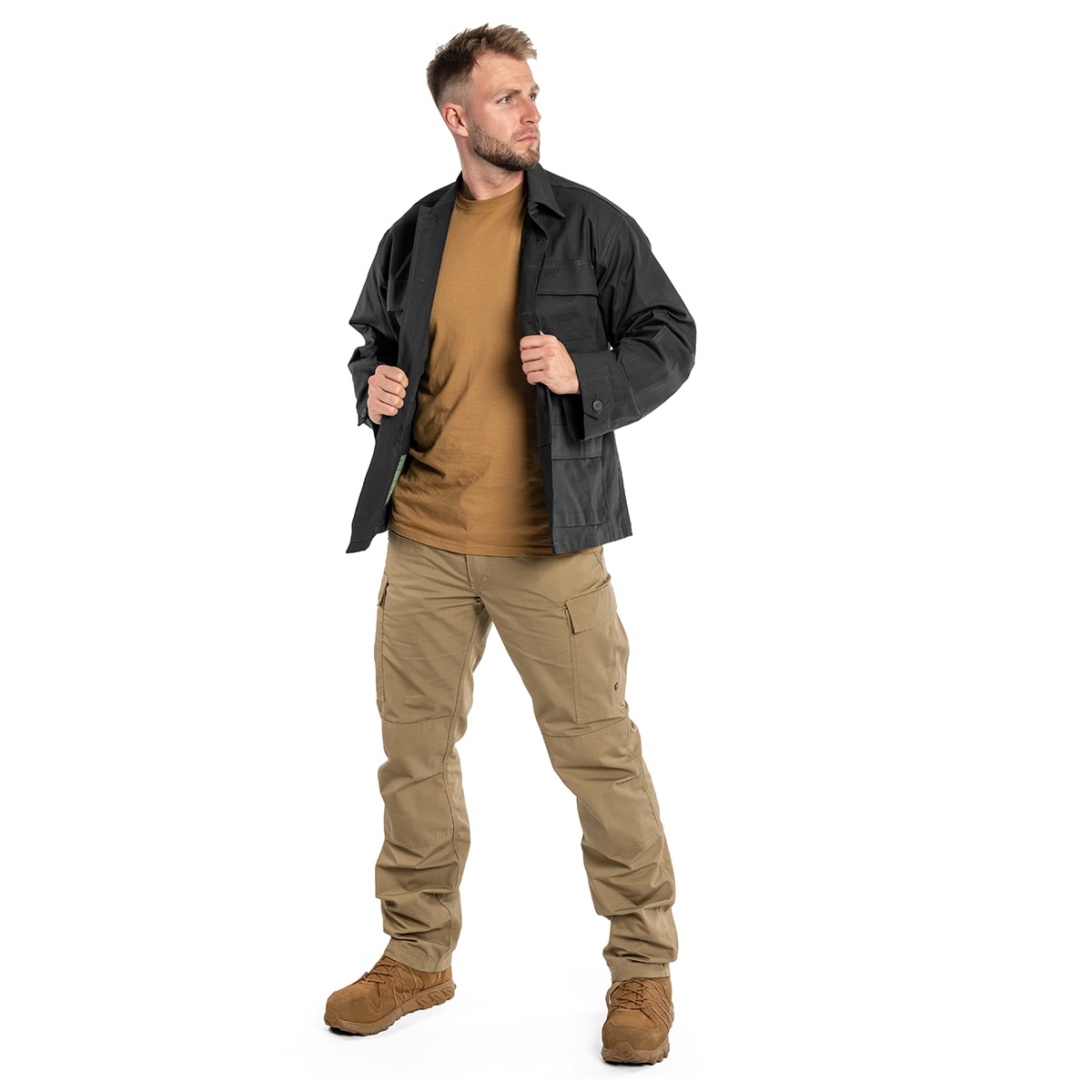 Bluza wojskowa Mil-Tec Teesar BDU Rip-Stop - Black