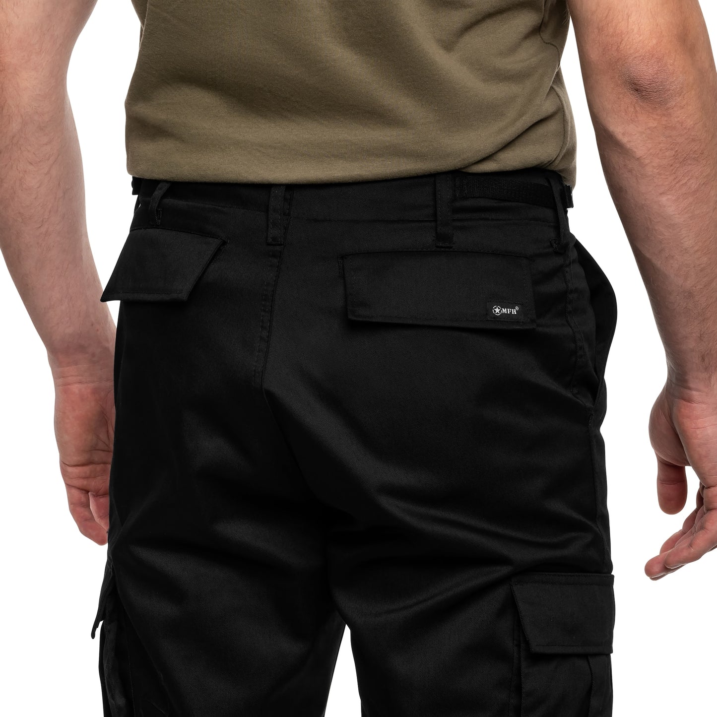 Spodnie wojskowe MFH US Combat BDU - Black