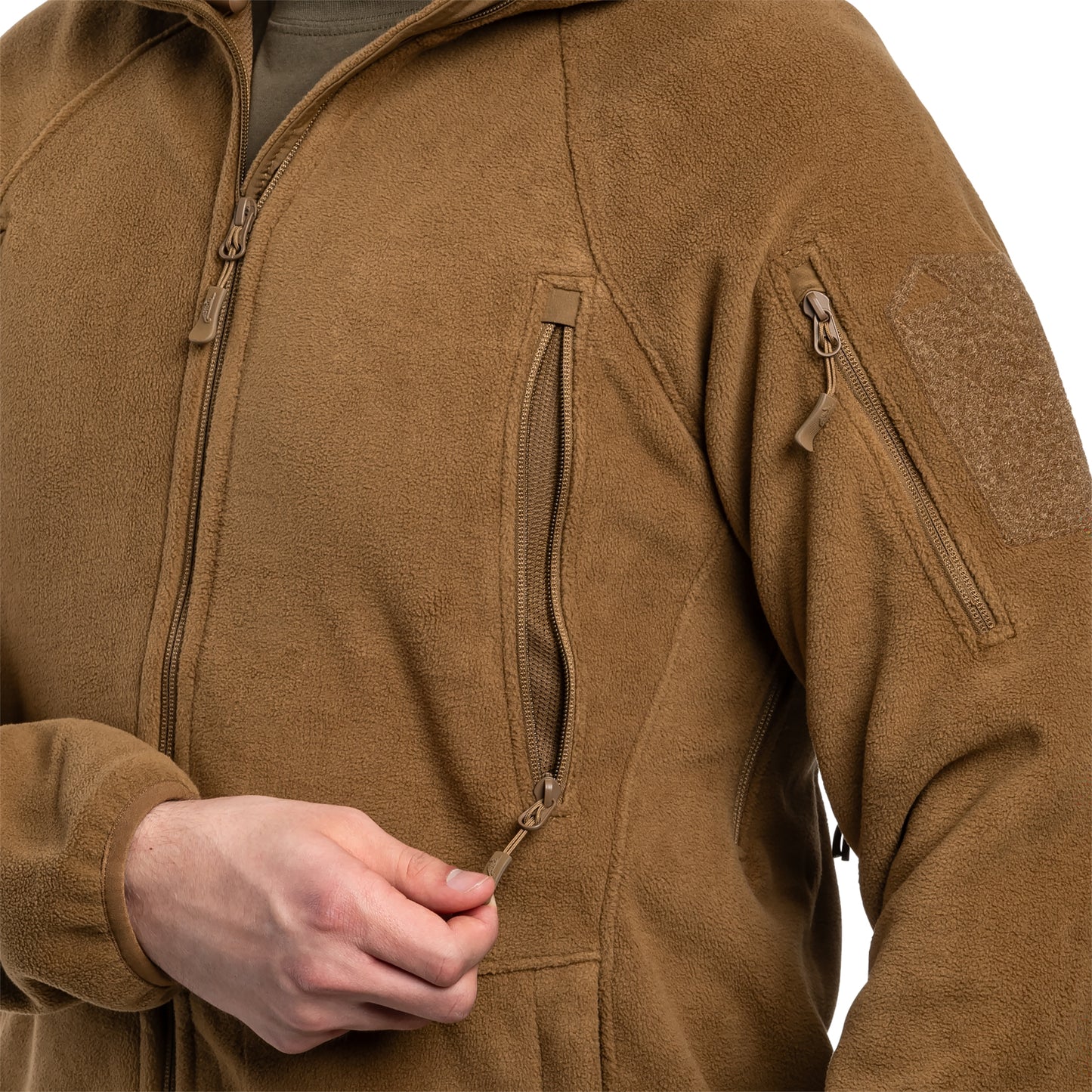 Polar Helikon Patriot Mk2 Hybrid Fleece - Coyote
