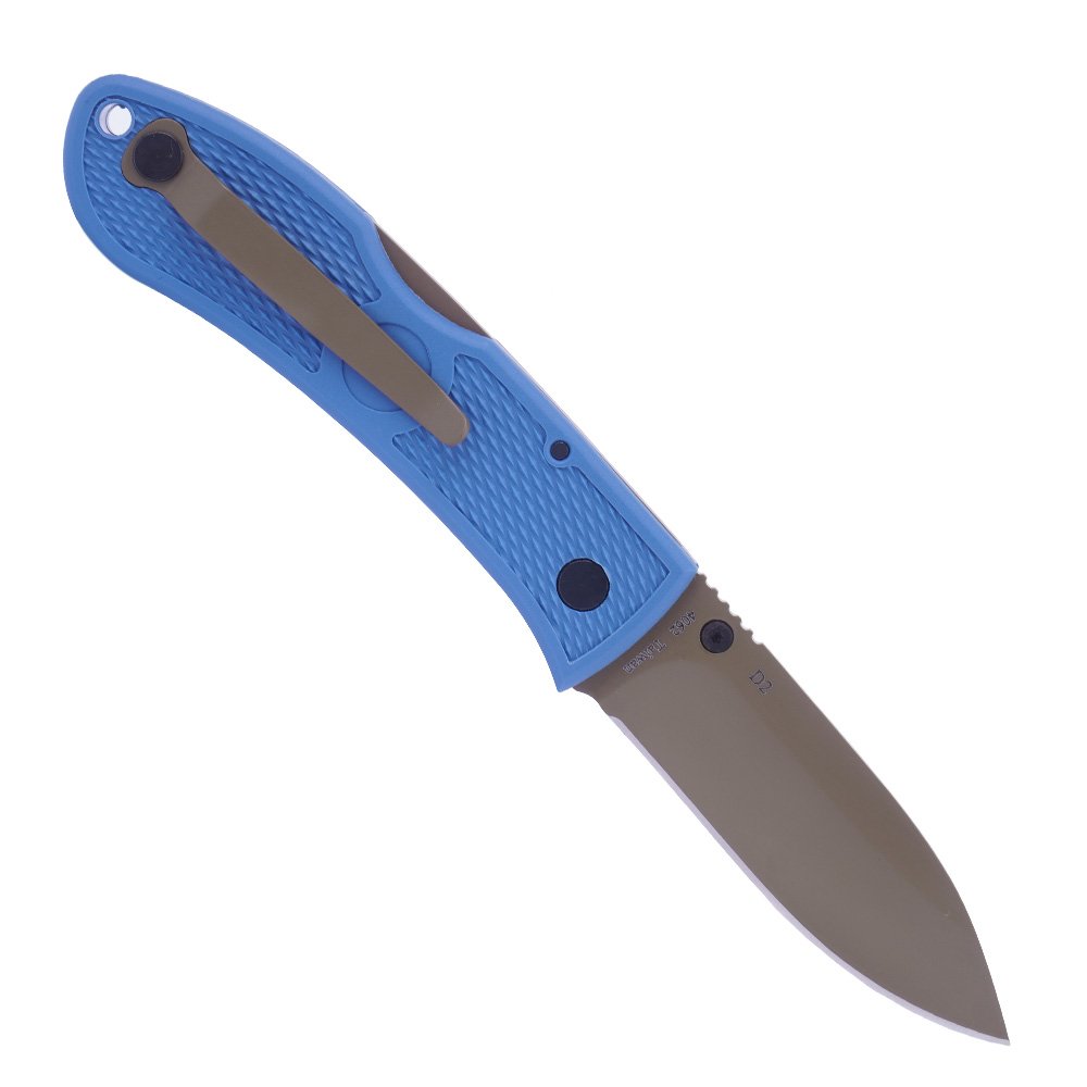 Nóż składany Ka-Bar Dozier Folding Hunter - Niebieski