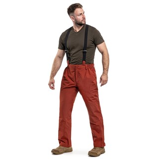 Spodnie Pentagon Hurricane z szelkami - Maroon Red
