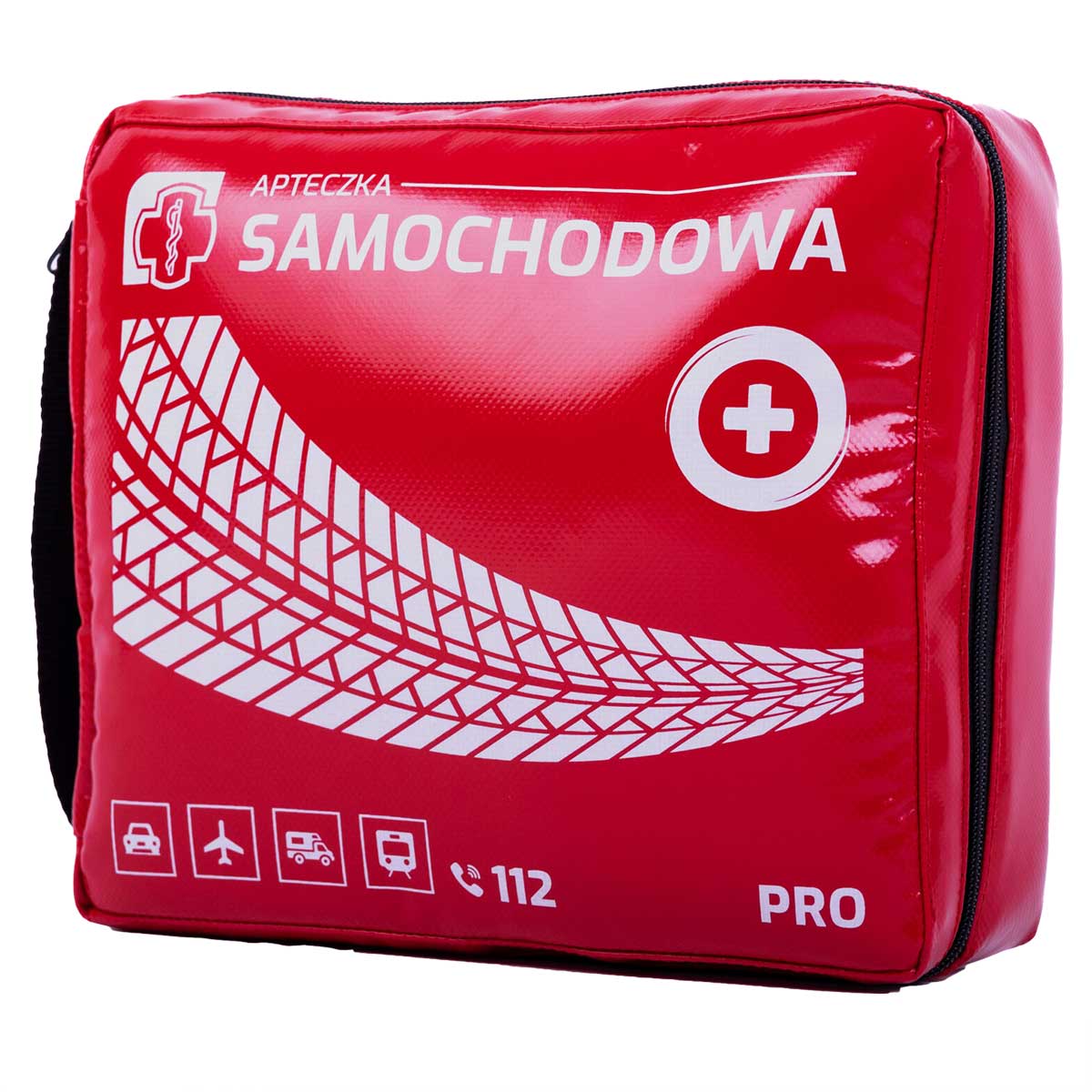 Apteczka samochodowa Medaid PRO z wyposażeniem - Red