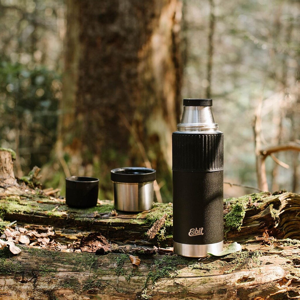 Termos Esbit Sculptor Sleeve Vacuum Flask 1 l - Black