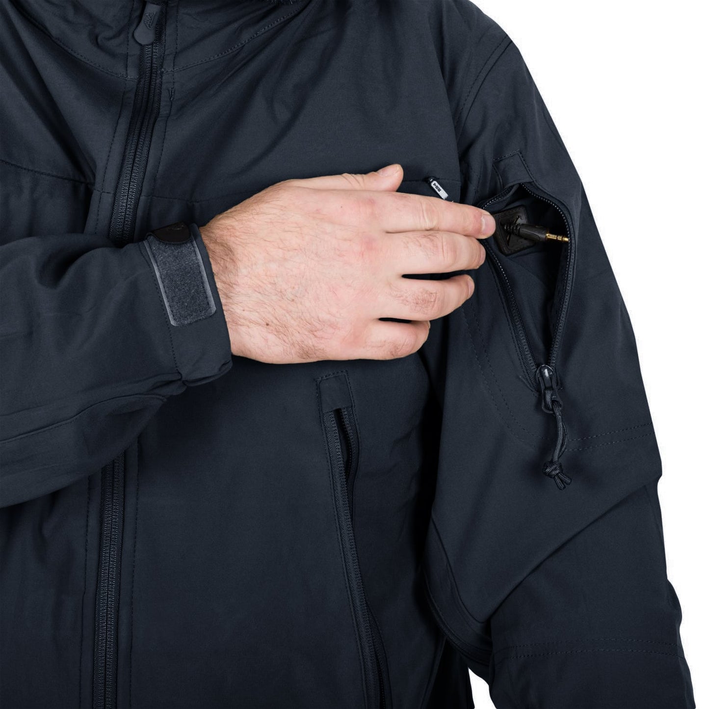 Kurtka Helikon Cougar Softshell Windblocker QSA HID - Navy Blue